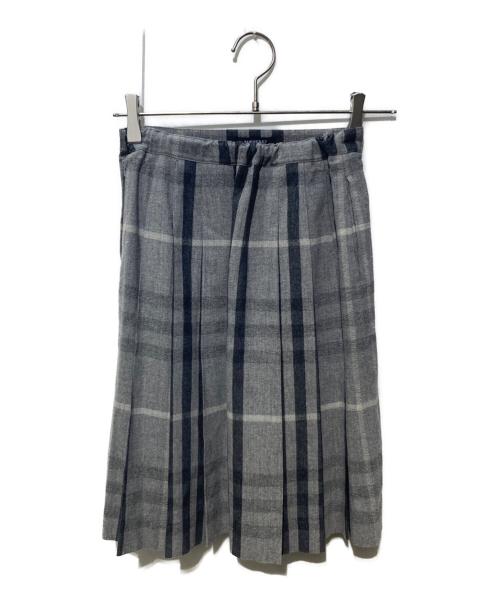 BURBERRY（バーバリー）BURBERRY (バーバリー) チェックスカート グレー サイズ:160Aの古着・服飾アイテム