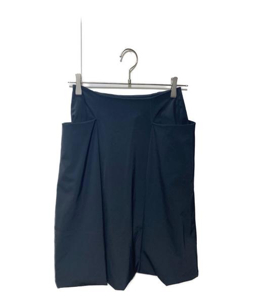 FOXEY NEWYORK（フォクシーニューヨーク）FOXEY NEWYORK (フォクシーニューヨーク) バルーンスカート ネイビー サイズ:38の古着・服飾アイテム