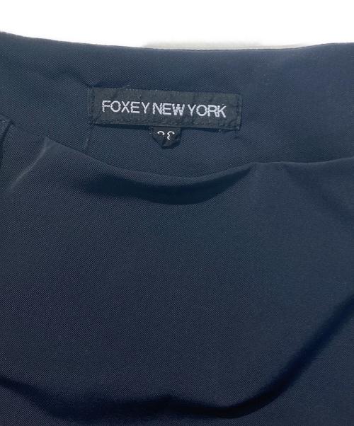 FOXEY NEWYORK（フォクシーニューヨーク）FOXEY NEWYORK (フォクシーニューヨーク) バルーンスカート ネイビー サイズ:38の古着・服飾アイテム
