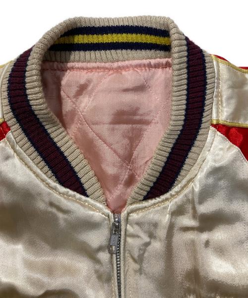 OZZ 1ST（オズファースト）OZZ 1ST (オズファースト) リバーシブルスカジャン ホワイト×レッド サイズ:FREEの古着・服飾アイテム