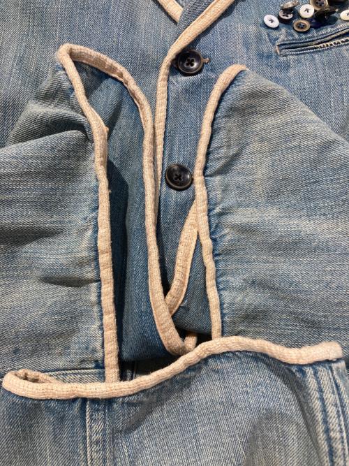 KAPITAL（キャピタル）KAPITAL (キャピタル) パイピングデニムジャケット インディゴ サイズ:2の古着・服飾アイテム