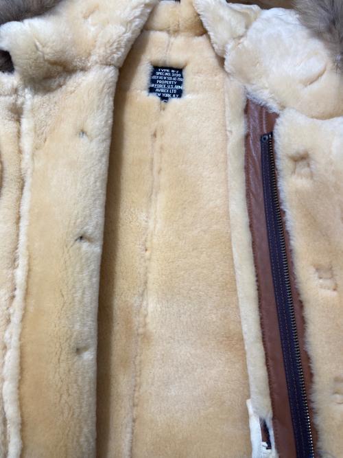 AVIREX（アヴィレックス）AVIREX (アヴィレックス) B-7 JACKET ベージュ サイズ:38の古着・服飾アイテム