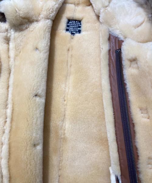 AVIREX（アヴィレックス）AVIREX (アヴィレックス) B-7 JACKET ベージュ サイズ:SIZE 38の古着・服飾アイテム