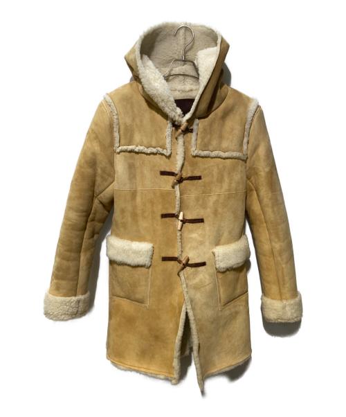 USED（ユーズド）USED (ユーズド) ムートンジダッフルコート ベージュ サイズ:Mの古着・服飾アイテム