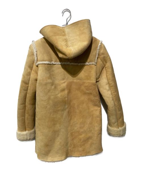 USED（ユーズド）USED (ユーズド) ムートンジダッフルコート ベージュ サイズ:Mの古着・服飾アイテム