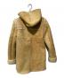 USED (ユーズド) ムートンジダッフルコート ベージュ サイズ:M：15000円