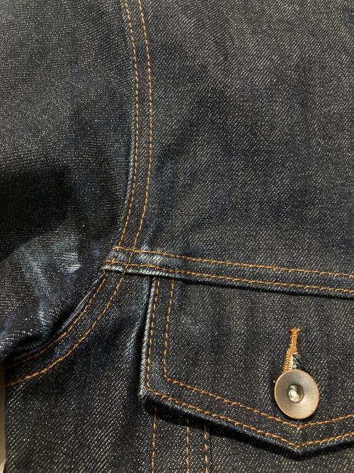 THE UNBRANDED BRAND（ジアンブランデッドブランド）THE UNBRANDED BRAND (ジアンブランデッドブランド) 14.5oz Selvedge DENIM JACKET インディゴ サイズ:xsの古着・服飾アイテム
