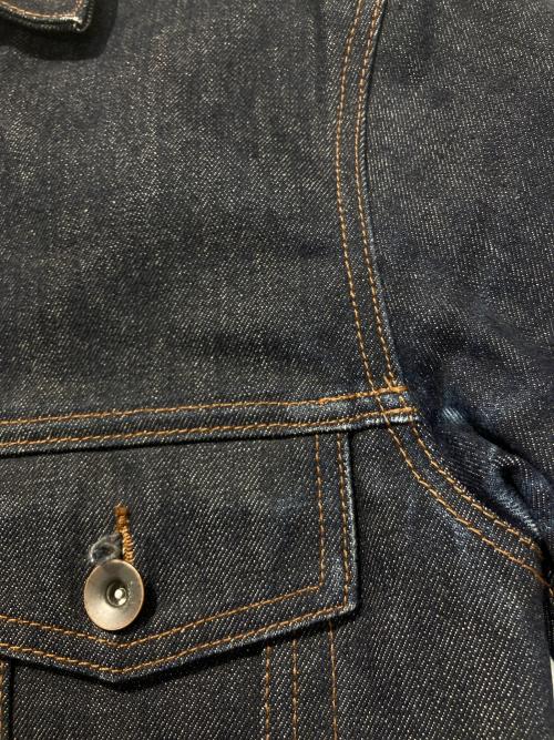 THE UNBRANDED BRAND（ジアンブランデッドブランド）THE UNBRANDED BRAND (ジアンブランデッドブランド) 14.5oz Selvedge DENIM JACKET インディゴ サイズ:xsの古着・服飾アイテム