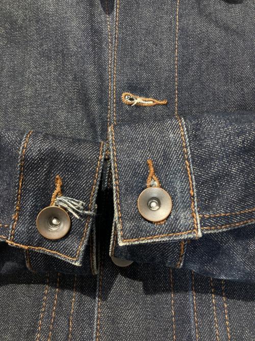 THE UNBRANDED BRAND（ジアンブランデッドブランド）THE UNBRANDED BRAND (ジアンブランデッドブランド) 14.5oz Selvedge DENIM JACKET インディゴ サイズ:xsの古着・服飾アイテム