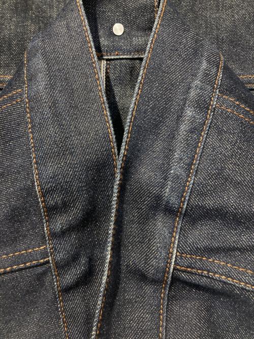 THE UNBRANDED BRAND（ジアンブランデッドブランド）THE UNBRANDED BRAND (ジアンブランデッドブランド) 14.5oz Selvedge DENIM JACKET インディゴ サイズ:xsの古着・服飾アイテム