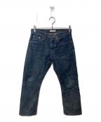 THE UNBRANDED BRANDジアンブランデッドブランド）の古着「14.5oz selvedge STRAIGHT DENIM PANTS」｜インディゴ