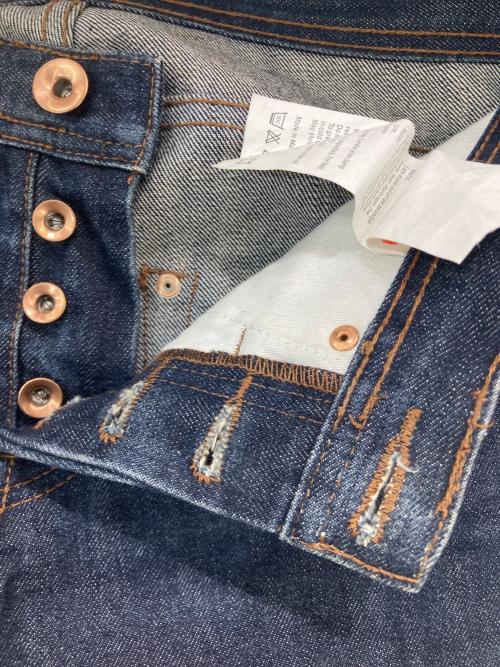THE UNBRANDED BRAND（ジアンブランデッドブランド）THE UNBRANDED BRAND (ジアンブランデッドブランド) 14.5oz selvedge STRAIGHT DENIM PANTS インディゴ サイズ:29の古着・服飾アイテム