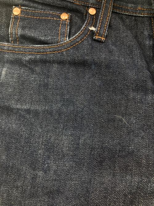 THE UNBRANDED BRAND（ジアンブランデッドブランド）THE UNBRANDED BRAND (ジアンブランデッドブランド) 14.5oz selvedge STRAIGHT DENIM PANTS インディゴ サイズ:29の古着・服飾アイテム