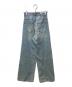 moussy (マウジー) CROSS WAIST WIDE STRAIGHT インディゴ サイズ:SIZE 0：5000円