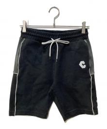 CRONOS（クロノス）の古着「スウェットハーフパンツ」｜ブラック