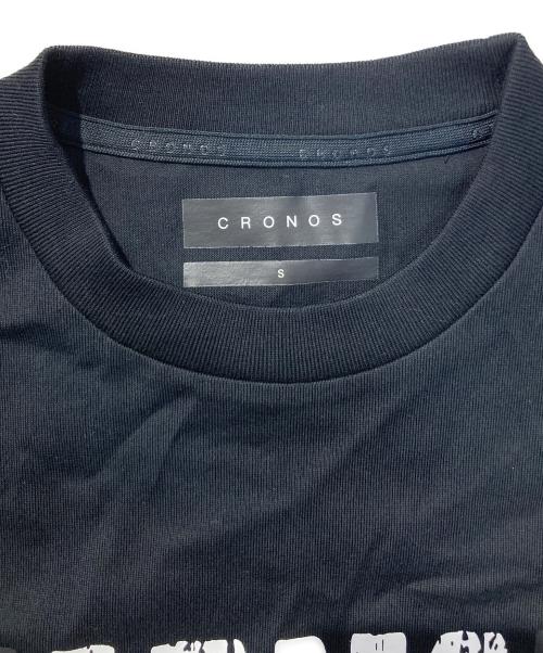 CRONOS（クロノス）CRONOS (クロノス) Tシャツ ブラック サイズ:Ｓの古着・服飾アイテム