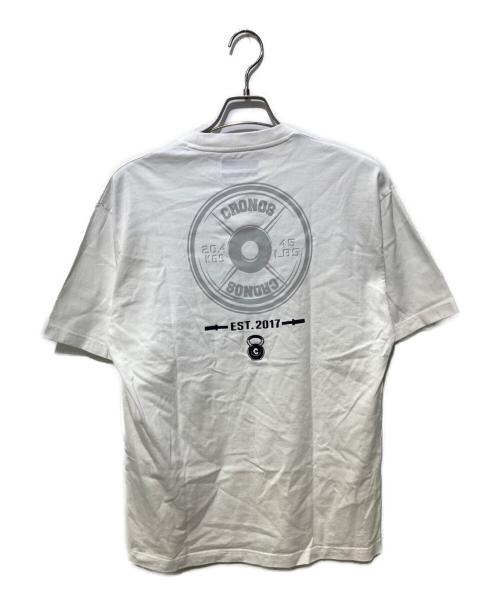 CRONOS（クロノス）CRONOS (クロノス) Tシャツ ホワイト サイズ:Sの古着・服飾アイテム