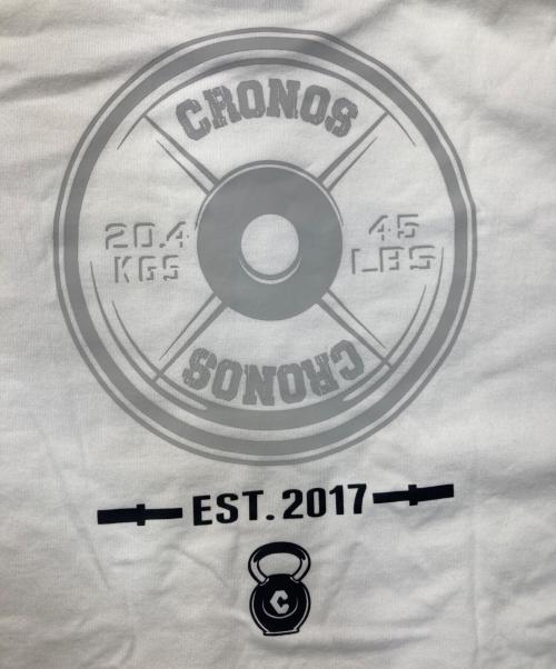 CRONOS（クロノス）CRONOS (クロノス) Tシャツ ホワイト サイズ:Sの古着・服飾アイテム