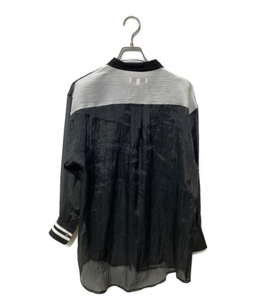 CRONOS（クロノス）CRONOS (クロノス) シアーシャツ ブラック サイズ:Sの古着・服飾アイテム