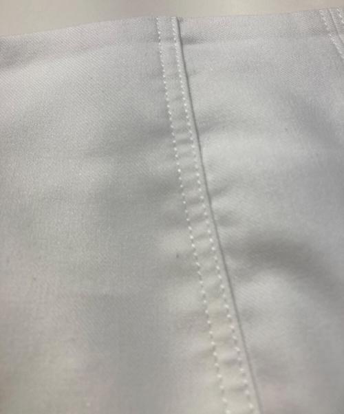 NOLLEY'S（ノーリーズ）NOLLEY'S (ノーリーズ) ウォッシャブル麻混タイトスカート ホワイト サイズ:SIZE 38の古着・服飾アイテム
