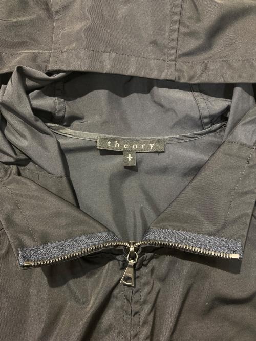theory（セオリー）theory (セオリー) フーデッドコート ブラック サイズ:Sの古着・服飾アイテム