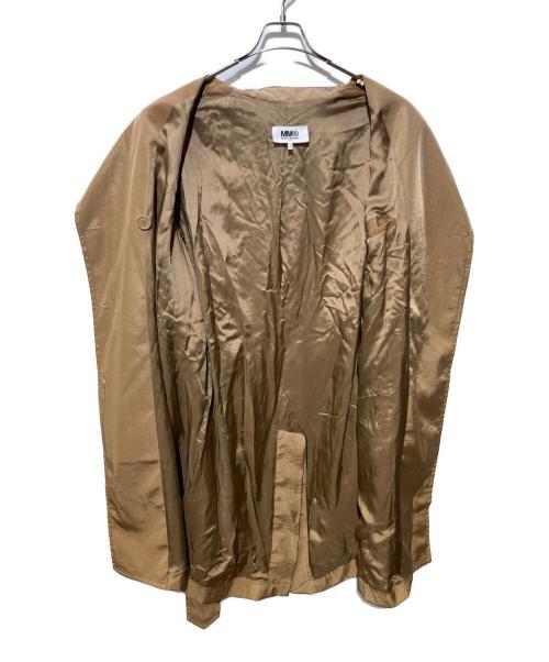 MM6 Maison Margiela（エムエムシックスメゾンマルジェラ）MM6 Maison Margiela (エムエムシックスメゾンマルジェラ) トレンチコート ベージュ サイズ:SIZE　38の古着・服飾アイテム
