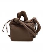 olendオレンド）の古着「Ona Soft Bag」｜チョコレート
