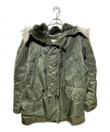 ALPHA INDUSTRIES（アルファインダストリーズ）の古着「N-3Bフライトジャケット」｜グリーン
