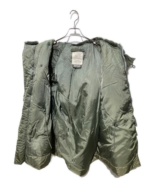 ALPHA INDUSTRIES（アルファインダストリーズ）alpha industries (アルファインダストリーズ) N-3Bフライトジャケット グリーン サイズ:Mの古着・服飾アイテム