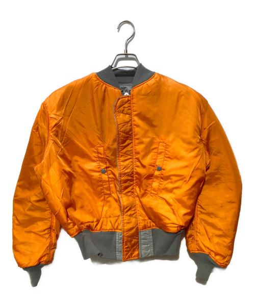 US AIR FORCE（ユーエスエアフォース）US AIR FORCE (ユーエスエアフォース) MA-1ジャケット グレー サイズ:Lの古着・服飾アイテム