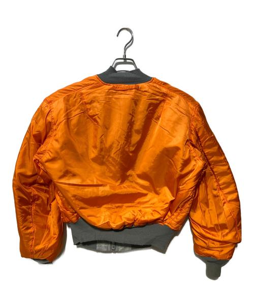 US AIR FORCE（ユーエスエアフォース）US AIR FORCE (ユーエスエアフォース) MA-1ジャケット グレー サイズ:Lの古着・服飾アイテム
