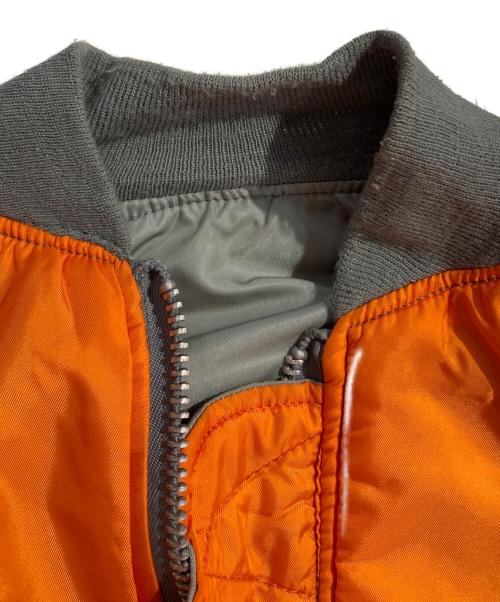 US AIR FORCE（ユーエスエアフォース）US AIR FORCE (ユーエスエアフォース) MA-1ジャケット グレー サイズ:Lの古着・服飾アイテム