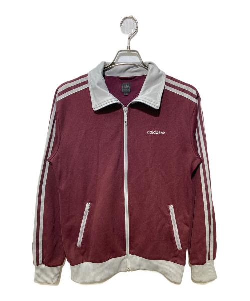 adidas（アディダス）adidas (アディダス) トラックジャケット ボルドー サイズ:Ⅼの古着・服飾アイテム