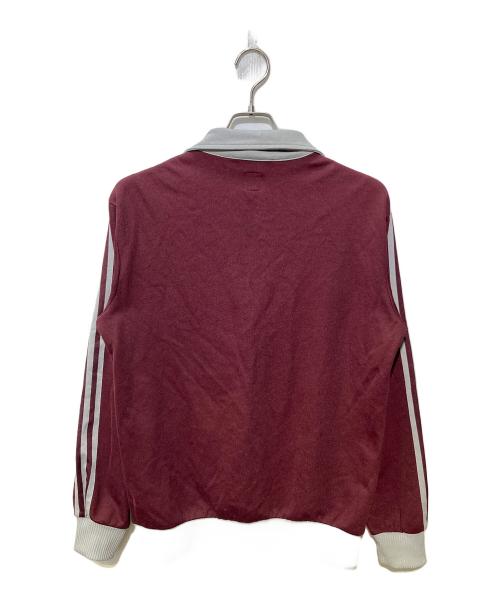 adidas（アディダス）adidas (アディダス) トラックジャケット ボルドー サイズ:Ⅼの古着・服飾アイテム
