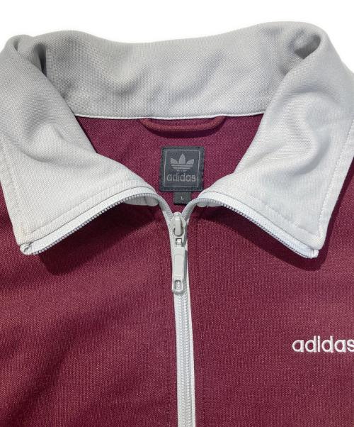 adidas（アディダス）adidas (アディダス) トラックジャケット ボルドー サイズ:Ⅼの古着・服飾アイテム