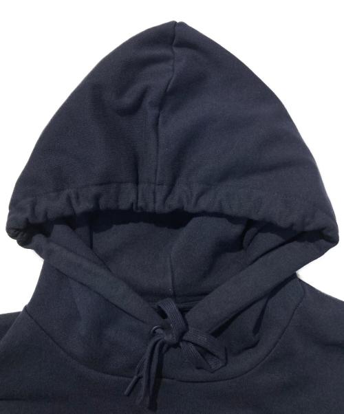 FRED PERRY（フレッドペリー）FRED PERRY (フレッドペリー) Monogram Hooded Sweatshirt ネイビー サイズ:Lの古着・服飾アイテム