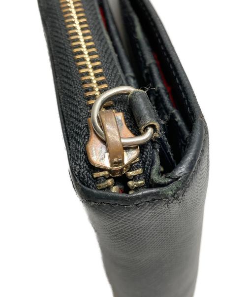 Vivienne Westwood（ヴィヴィアンウエストウッド）Vivienne Westwood (ヴィヴィアンウエストウッド) 2つ折り財布 ブラックの古着・服飾アイテム