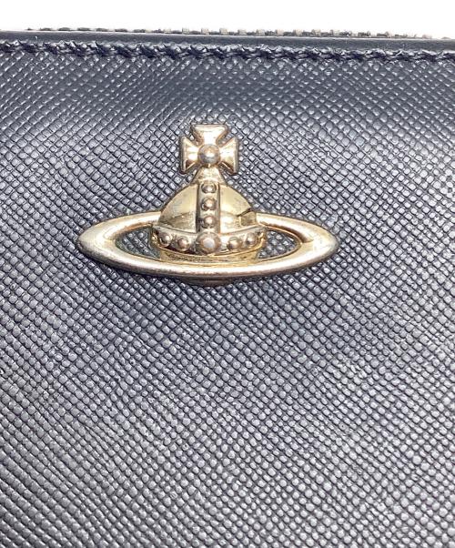 Vivienne Westwood（ヴィヴィアンウエストウッド）Vivienne Westwood (ヴィヴィアンウエストウッド) 2つ折り財布 ブラックの古着・服飾アイテム