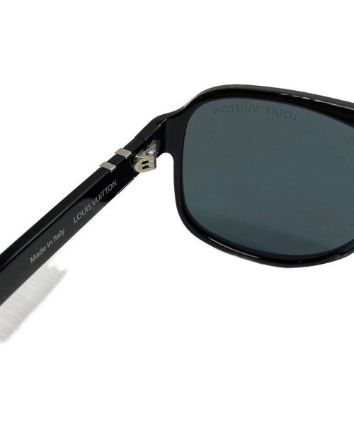 LOUIS VUITTON（ルイ ヴィトン）LOUIS VUITTON (ルイ ヴィトン) LV ヒット パイロット ブラック サイズ:59□16 147の古着・服飾アイテム