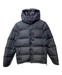 POLO RALPH LAUREN（ポロ・ラルフローレン）の古着「スモールポニーダウンジャケット」｜ブラック