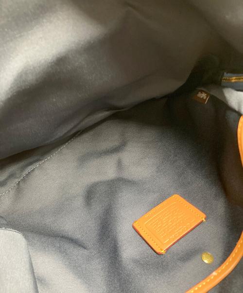 COACH（コーチ）COACH (コーチ) カーゴ バックパック インディゴの古着・服飾アイテム