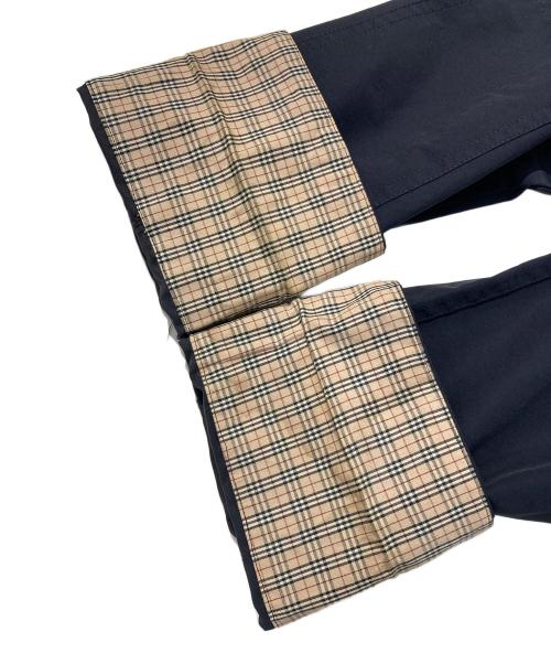BURBERRY BLACK LABEL（バーバリーブラックレーベル）BURBERRY BLACK LABEL (バーバリーブラックレーベル) コットンナイロンシャツ ブラック サイズ:SIZE1の古着・服飾アイテム
