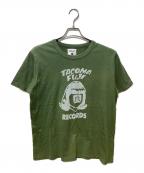 TACOMA FUJI RECORDSタコマ フジ レコード）の古着「Tシャツ」｜グリーン