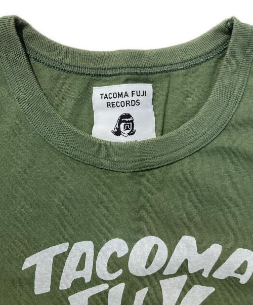 TACOMA FUJI RECORDS（タコマ フジ レコード）TACOMA FUJI RECORDS (タコマ フジ レコード) Tシャツ グリーン サイズ:Mの古着・服飾アイテム