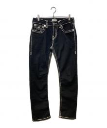 TRUE RELIGION（トゥルー レリジョン）の古着「RICKY Relaxed Straight」｜ブラック