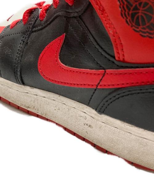 NIKE（ナイキ）NIKE (ナイキ) AIR JORDAN 1 MID レッド サイズ:23.5の古着・服飾アイテム