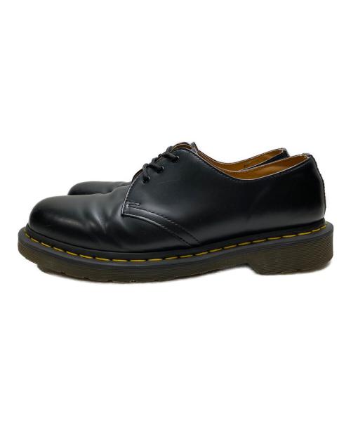 Dr.Martens（ドクターマーチン）Dr.Martens (ドクターマーチン) 3ホールレザーシューズ ブラック サイズ:UK8の古着・服飾アイテム