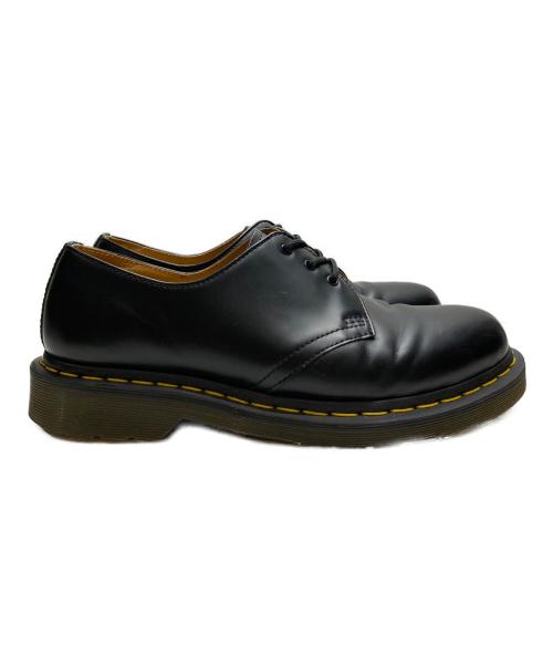 Dr.Martens（ドクターマーチン）Dr.Martens (ドクターマーチン) 3ホールレザーシューズ ブラック サイズ:UK8の古着・服飾アイテム