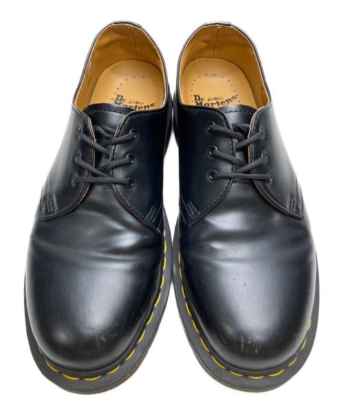 Dr.Martens（ドクターマーチン）Dr.Martens (ドクターマーチン) 3ホールレザーシューズ ブラック サイズ:UK8の古着・服飾アイテム