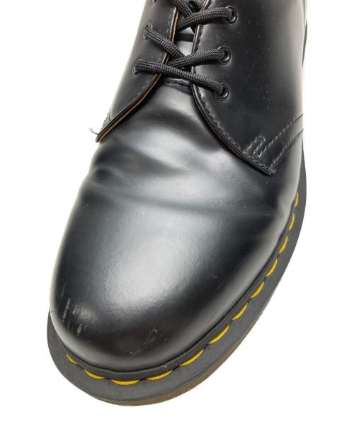 Dr.Martens（ドクターマーチン）Dr.Martens (ドクターマーチン) 3ホールレザーシューズ ブラック サイズ:UK8の古着・服飾アイテム